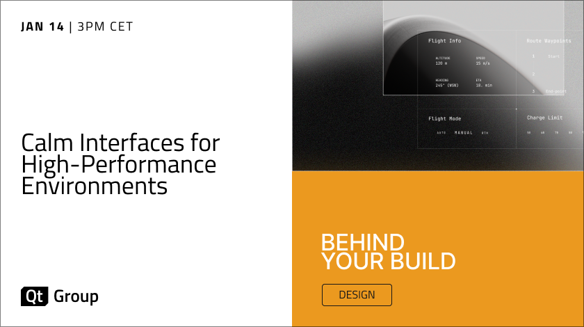 Calm Interfaces for High-Performance Environments