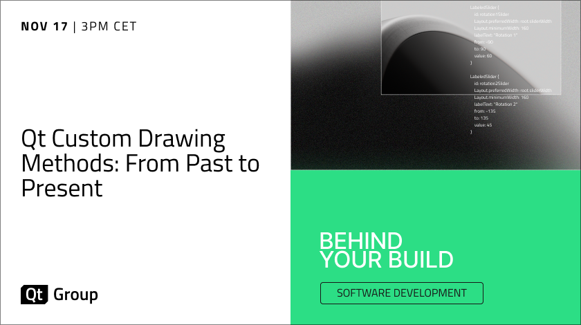 Qt Custom Drawing Methods: From Past to Present