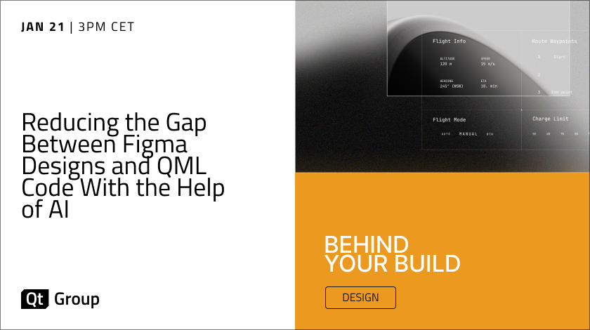 Reducing the Gap Between Figma Designs and QML Code With the Help of AI