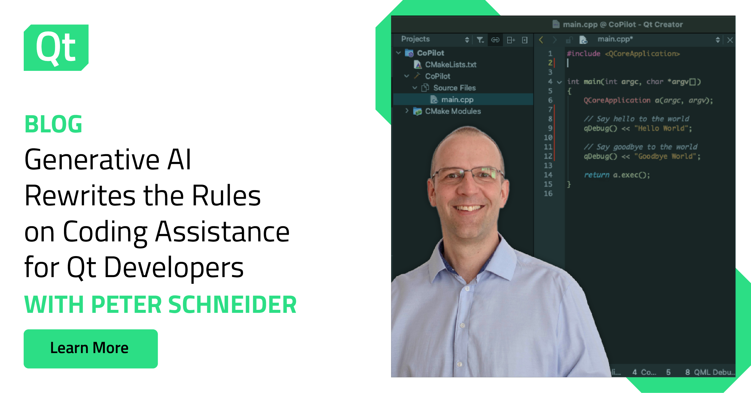 Generative AI Rewrites the Rules on Coding Assistance for Qt Developers