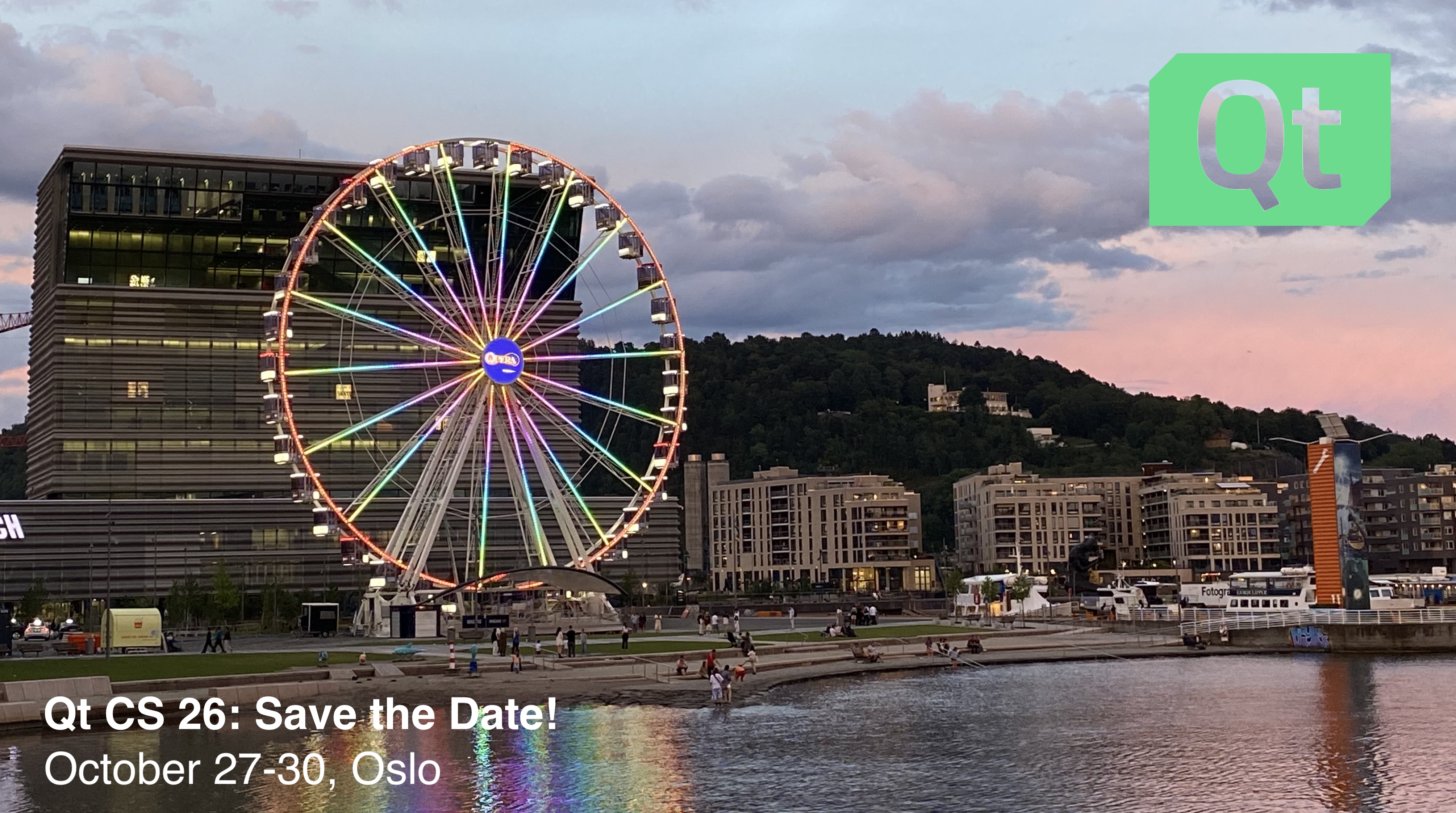 Qt Contributors Summit 2026: Oslo in October!
