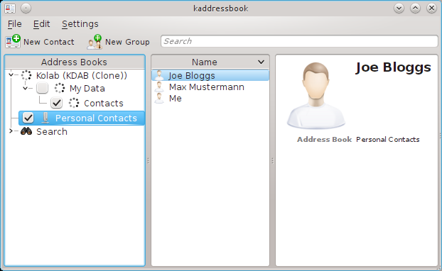 KAddressbook迁移到Qt 5和KDE Frameworks 5