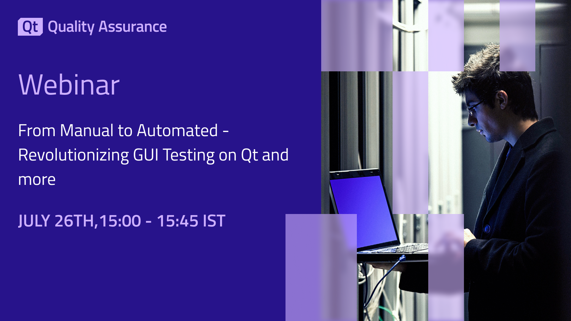 Webinar: From Manual to Automated - Revolutionising GUI Testing on Qt and more
