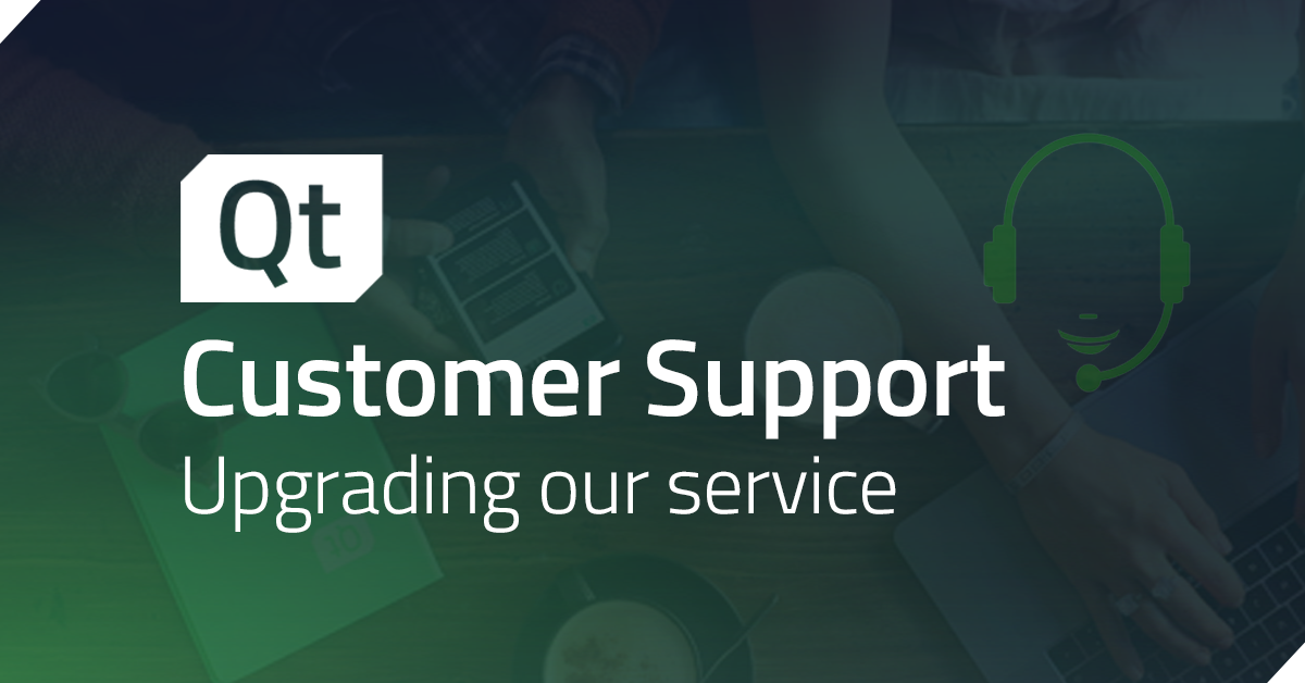 Qt introduces a new customer support system