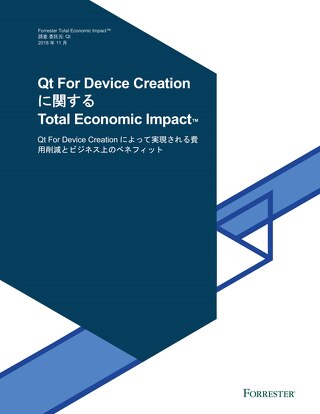 Qt for Device Creationに関するTotal Economic Impact