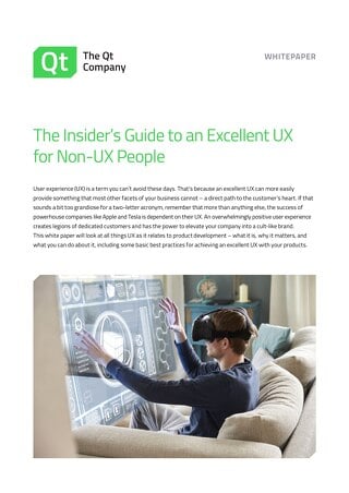 White Paper: The Insider's Guide to Excellent UX for the Non-UX People