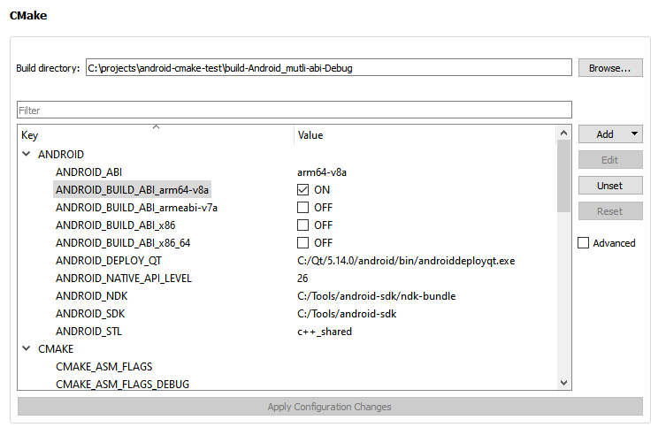 cmake-config