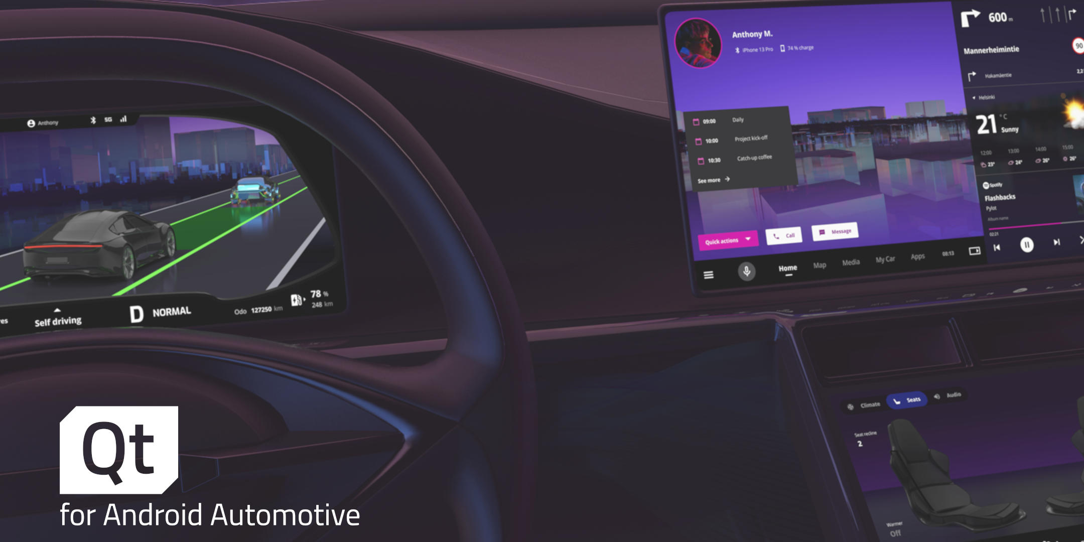 Qt for Android Automotive 6.5.1 is released