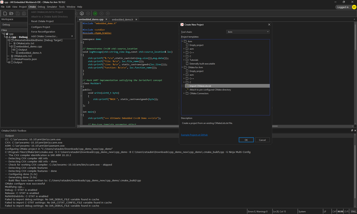 Keep It Simple with CMake: Code Anywhere, Build Anywhere